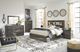 Signature Design by Ashley® Drystan Brown King 4-Drawer Storage Bookcase Bed-2