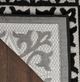 Nourison Home™ Aloha Black White 5'x8' Style 2 Area Rug-2