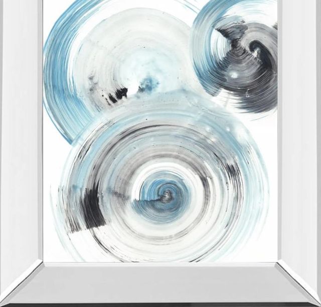 Classy Art Ripple Effect I by Ethan Harper Mirror Framed Wall Art-1