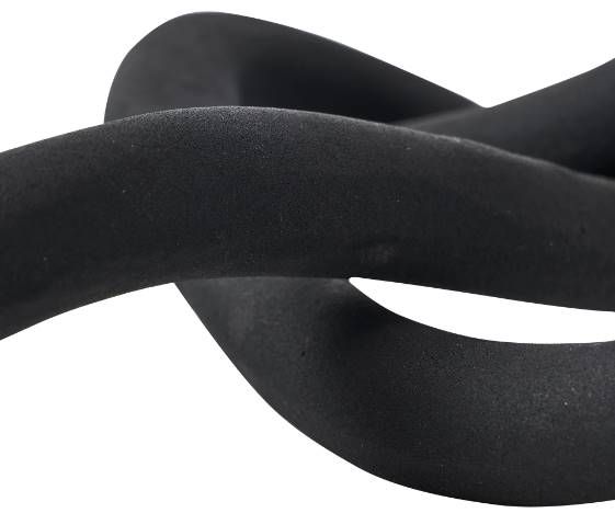 Renwil® Binna Matte Black Decorative Object-4