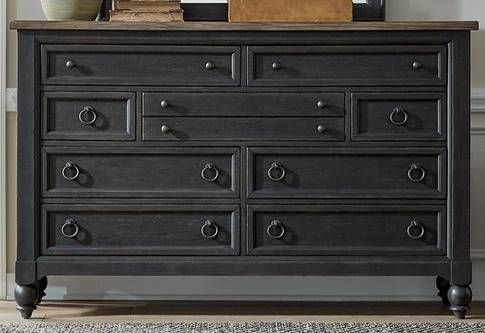 Liberty Furniture Americana Farmhouse Black Dresser