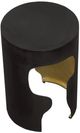 Fairfield® Goldie Black/Gold Drink Table-3