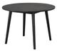 Furniture of America® Yate Black Round Dining Table-0