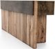 Four Hands Bingham Distressed Iron Console Table with Rustic Oak Base-4