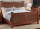 A-America® Mission Hill Harvest California King Slat Panel Bed-0