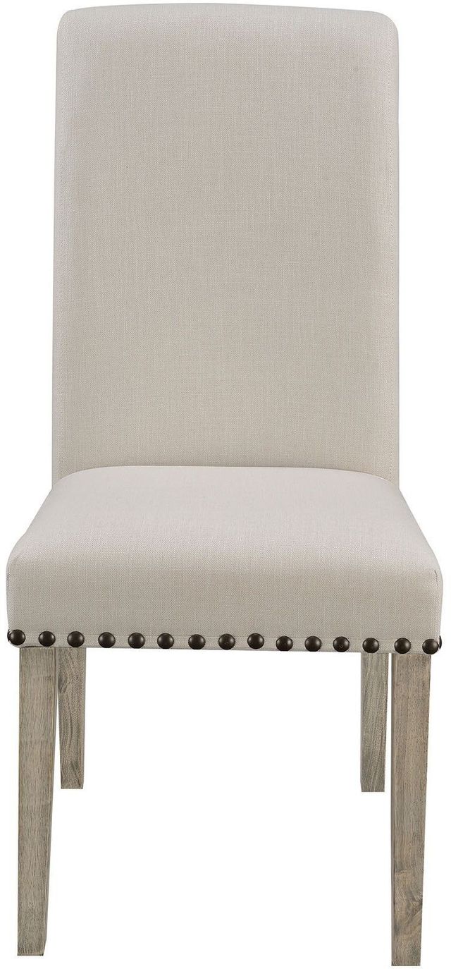 Coaster® Salem 2-Piece Grey Upholstered Side Chairs-1