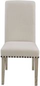 Coaster® Salem 2-Piece Grey Upholstered Side Chairs-1