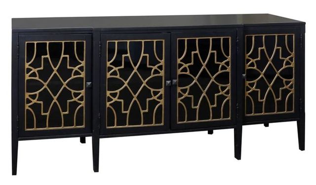 StyleCraft MCM Black Sideboard-0