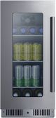 Summit® 15" 2.6 Cu. Ft. Stainless Steel Built-In Beverage Center-3