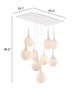Zuo® Epsilon White Ceiling Lamp-3