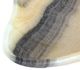 A & B Home Javier Beige/Black Hand-Carved Zebra Onyx Bowl-1