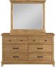New Classic® Home Furnishings Sunstone Honey Dresser and Mirror-2