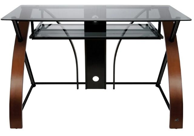 Bell'O® Home Black/Espresso Computer Desk-3