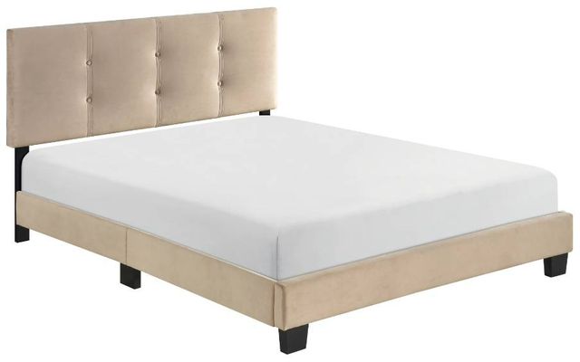 Homelegance® Newberry Light Brown Full Platform Bed-0