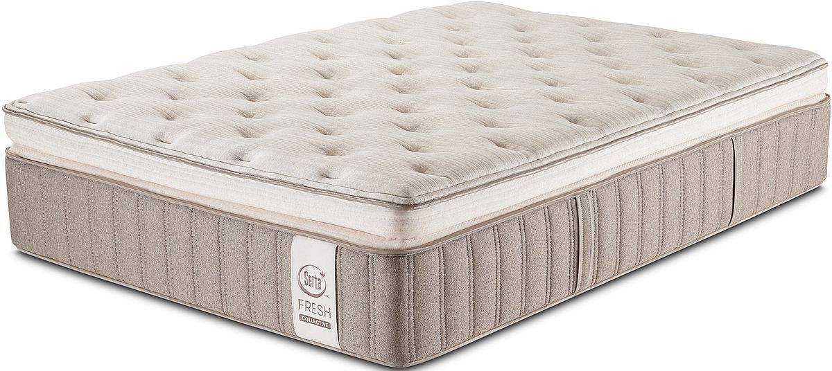 Serta® Fresh Collective Linen Wholesome Hybrid Plush Pillow Top Full Mattress