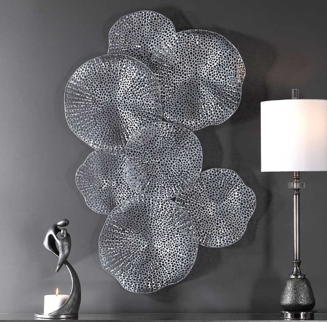 Uttermost® Ripley Pewter Wall Decor-1