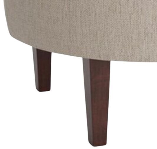 Bassett® Furniture Customizable Delway 25" Round Ottoman-2