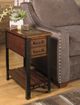 Null Furniture 3013 Aged Tobacco Chairside End Table-0