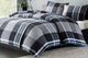 Olliix by INK+IVY Grey Twin Nathan Duvet Cover Mini Set-0