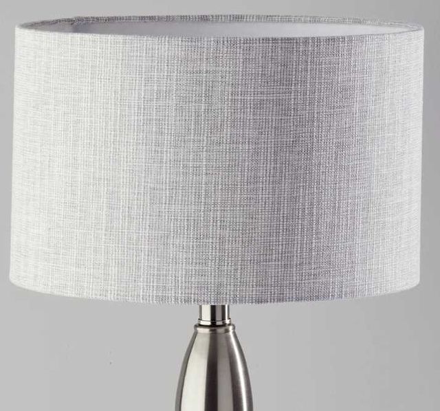 Adesso® Lance Brushed Steel Table Lamp-1