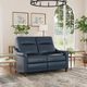 Flexsteel® Elizabeth Sea Leather Power Reclining Loveseat with Power Headrest-1