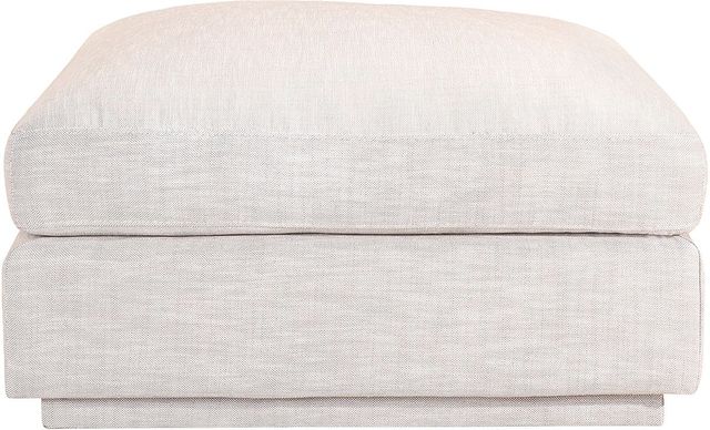 Moe's Home Collection Justin Taupe Ottoman-1