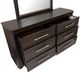 Magnussen Home® Tauren Coffee Bean Brown Double Drawer Dresser-5