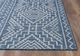 KAS Rugs Provo Blue Quinn 5'x8' Area Rug-1