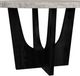 Elements International Oregon 5-Piece Black/Gray Counter Height Dining Set-5