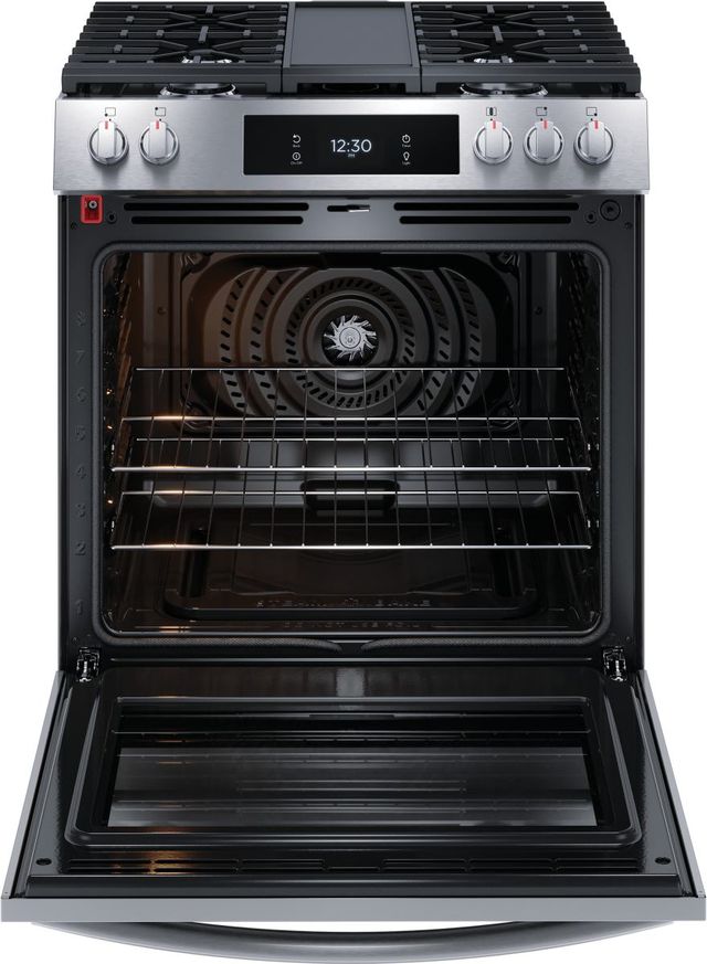 Frigidaire Gallery® 30" Smudge-Proof® Stainless Steel Slide In Gas Range-3