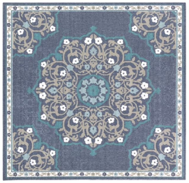 Surya Alfresco Navy/Taupe 5'x8' Area Rug-4