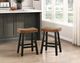 Homelegance® Caspian Black/Brown Counter Stool-1