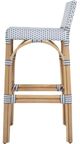 Butler Specialty Company Serienna Gray Dot/White Bar Stool-4
