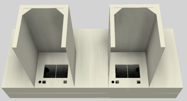 Vent-A-Hood® 54" Biscuit Contemporary Wall Mounted Range Hood-2