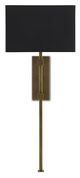 Currey & Company Edmund Antique Brass Wall Sconce-1