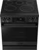 Thor Kitchen® Gordon Ramsay Series 30" Matte Black Pro Style Electric Range-1