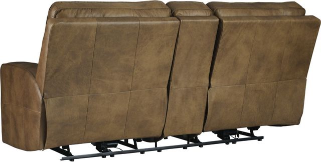 Signature Design by Ashley® Game Plan Caramel Power Reclining Loveseat-1