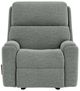 Flexsteel® Rio Blue Arctic Rocking Recliner-1
