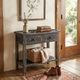 Sunny Designs™ Black Sand 2-Drawer Side Table-1