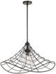 Uttermost® Whirlwind Dark Bronze 1-Light Indoor-Outdoor Pendant-0