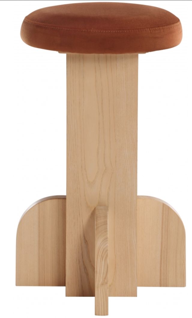 Meridian Furniture Wyatt Natural Counter Stool-2