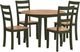 Signature Design by Ashley® Gesthaven 5-Piece Natural/Green Dining Table Set-0