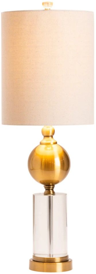 Crestview Collection Dupuis Gold Table Lamp-1