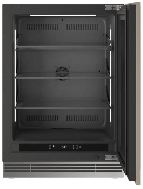 U-Line®  Home Collection 24" 5.1 Cu. Ft. Panel Ready Refrigerator with Solid Door-2