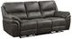 Homelegance® Proctor Gray Power Double Reclining Sofa-0