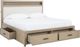 Signature Design by Ashley® Calmoro 3-Piece Gray Queen Bedroom Set-5