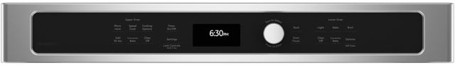 Café™ 30" Stainless Steel Oven/Microwave Combo Electric Wall Oven-3