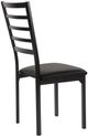 Homelegance® Flannery Black Side Chair-3
