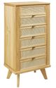 Powell® Claudette Natural Jewelry Armoire-0