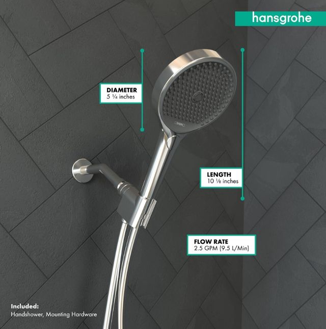 Hansgrohe Rainfinity Chrome Handshower-3